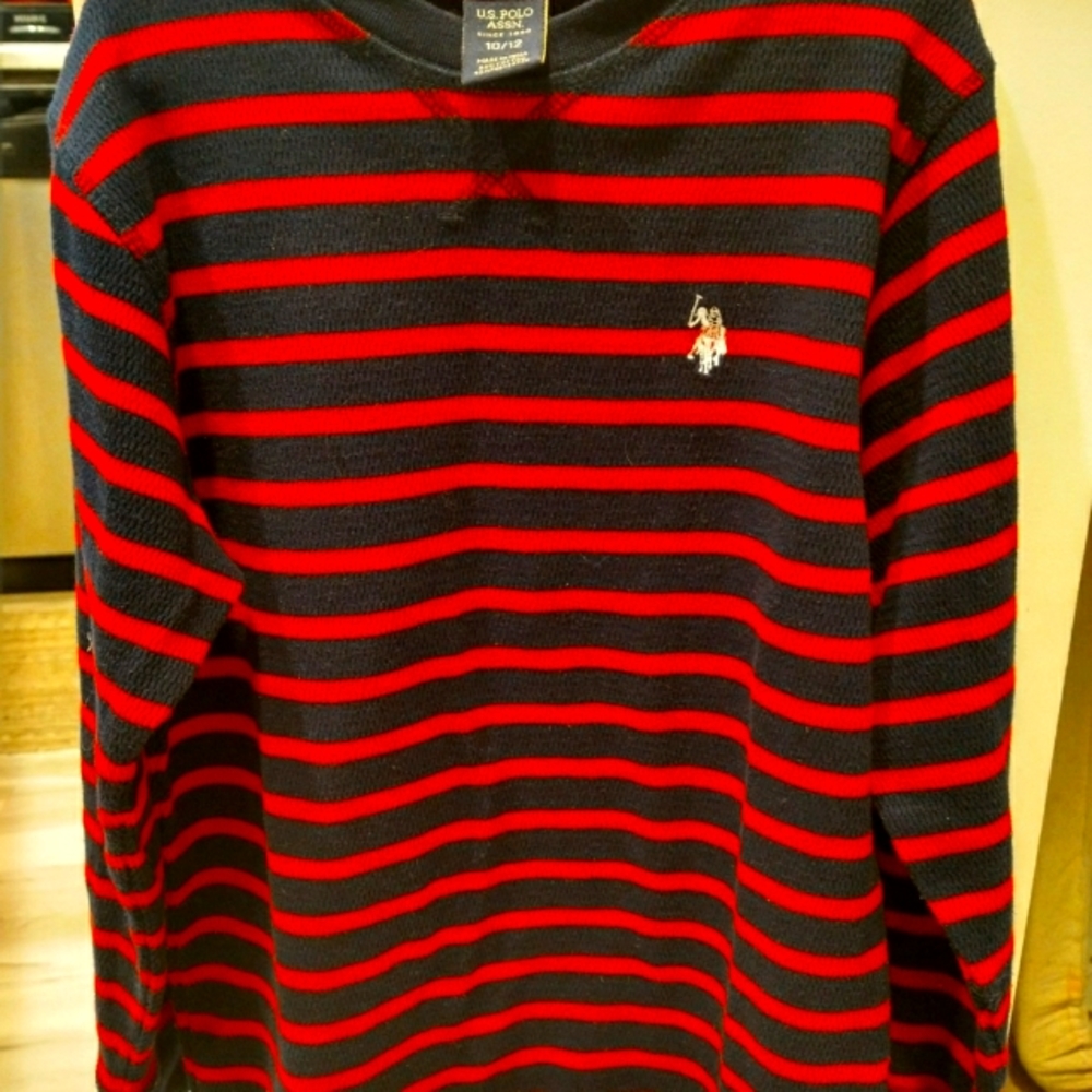 Boys US Polo Assn long sleeve shirt